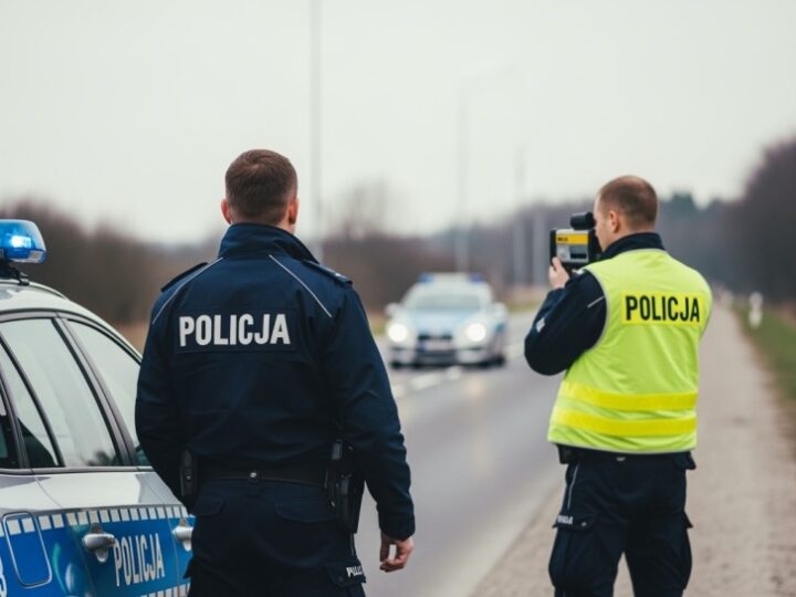 72 wykroczenia w jeden dzień: Policja ujawnia szokujące wyniki akcji „Prędkość” w Kołobrzegu