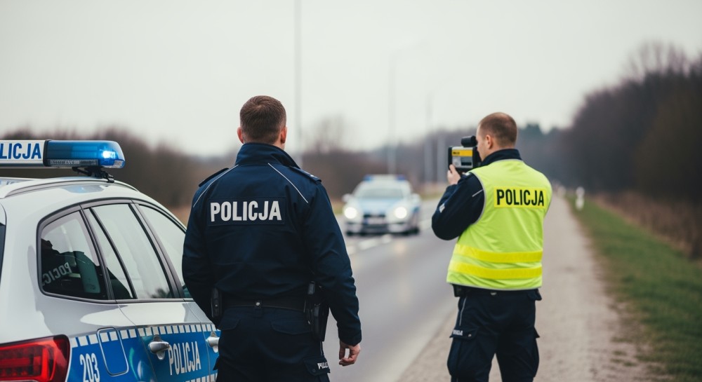 72 wykroczenia w jeden dzień: Policja ujawnia szokujące wyniki akcji „Prędkość” w Kołobrzegu
