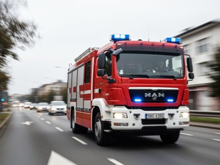 Zadymienie na ul. Jedności Narodowej: Służby w akcji, źródło problemu to przypalona potrawa