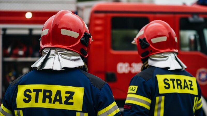 Nowoczesne szkolenie strażaków w Kołobrzegu: innowacje w zabezpieczeniach przeciwpożarowych