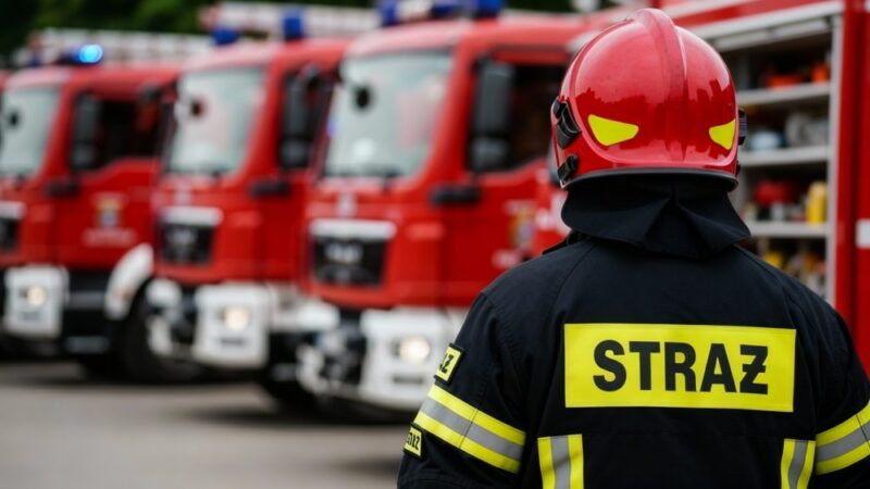 Nowe wyposażenie dla OSP w Gościnie dzięki wsparciu powiatu