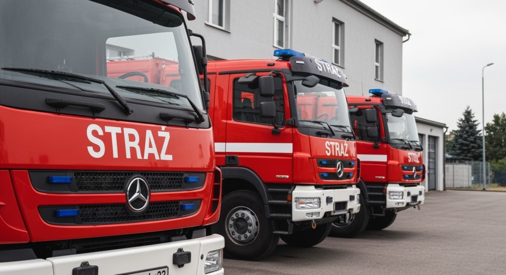 Policjanci w nocy uratowali pustostan przed pożarem