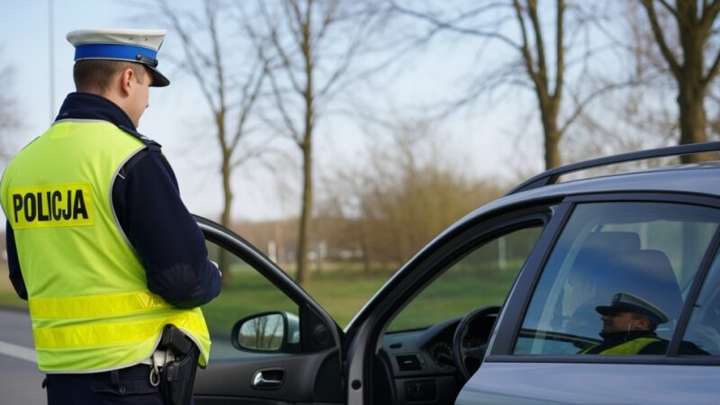 Bezpieczna Gmina” – policja w akcji w Gościnie dla poprawy bezpieczeństwa