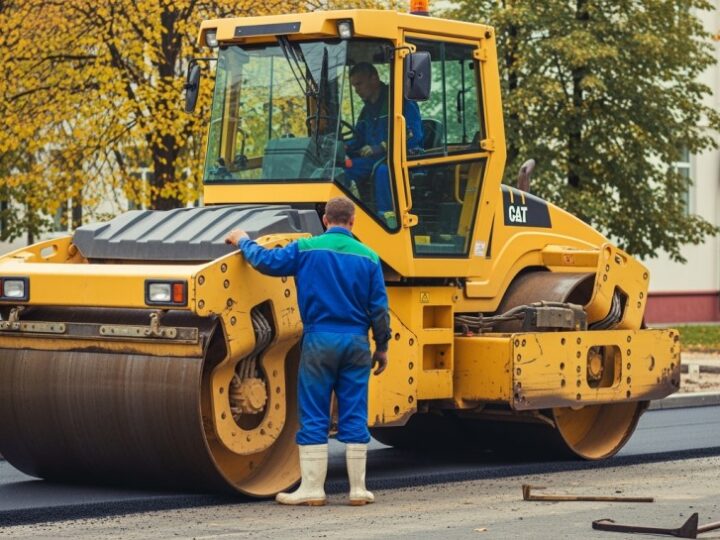 Intensywne remonty dróg powiatowych w Kołobrzegu.
