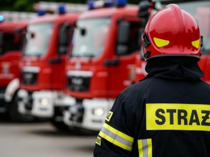 Wiosenne porządki i grillowanie z drużyną strażacką w Gościnie