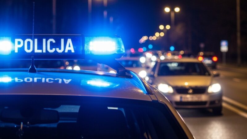 24-latek ponownie zatrzymany za jazdę po alkoholu i bez prawa jazdy