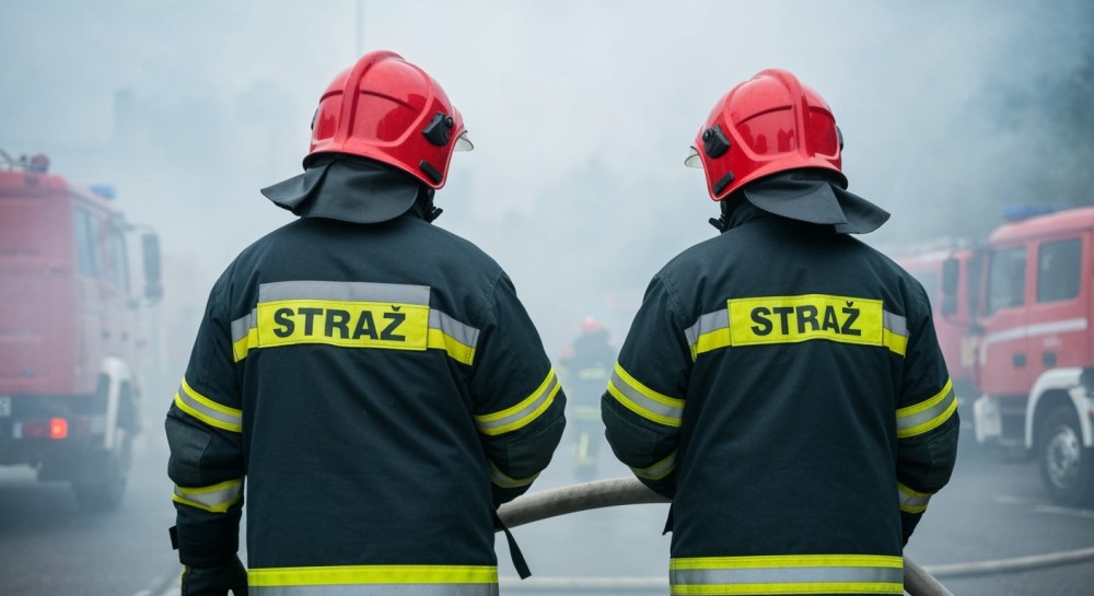Pożar lasu między Dźwirzynem a Grzybowem opanowany przez strażaków