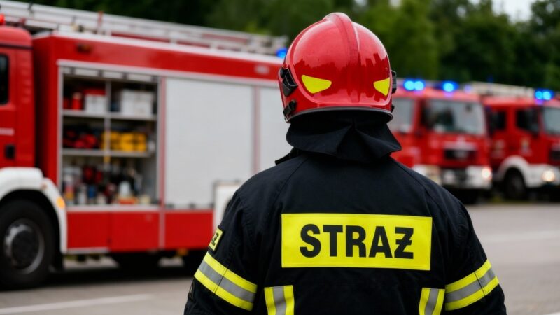 Powiat wspiera straż pożarną nowym sprzętem dla ochrony ludności