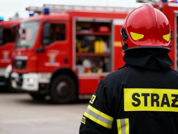 Substancja ropopochodna na DW 162: interwencja OSP w Gościnie