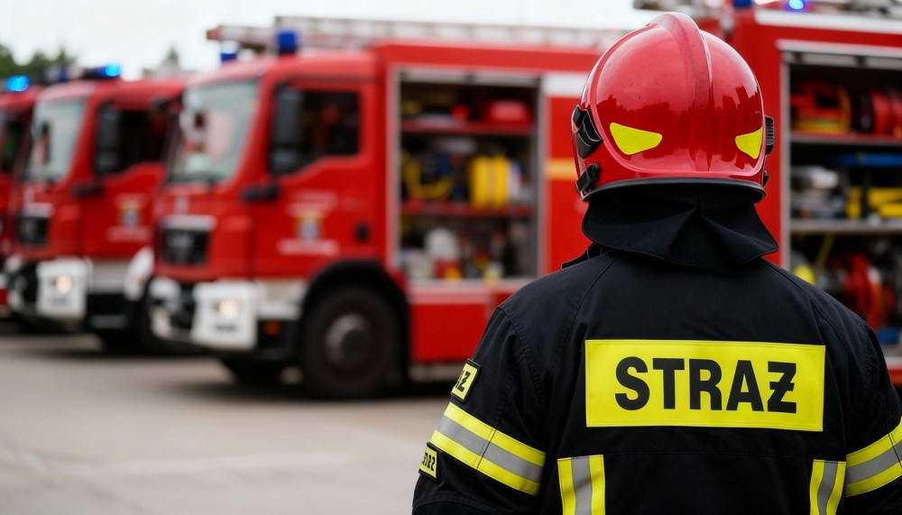Substancja ropopochodna na DW 162: interwencja OSP w Gościnie