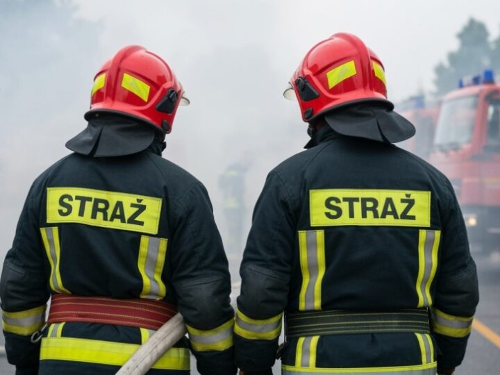 Pożar w Jarogniewie: 8-latek z ciężkimi oparzeniami po zabawie z karnistrami