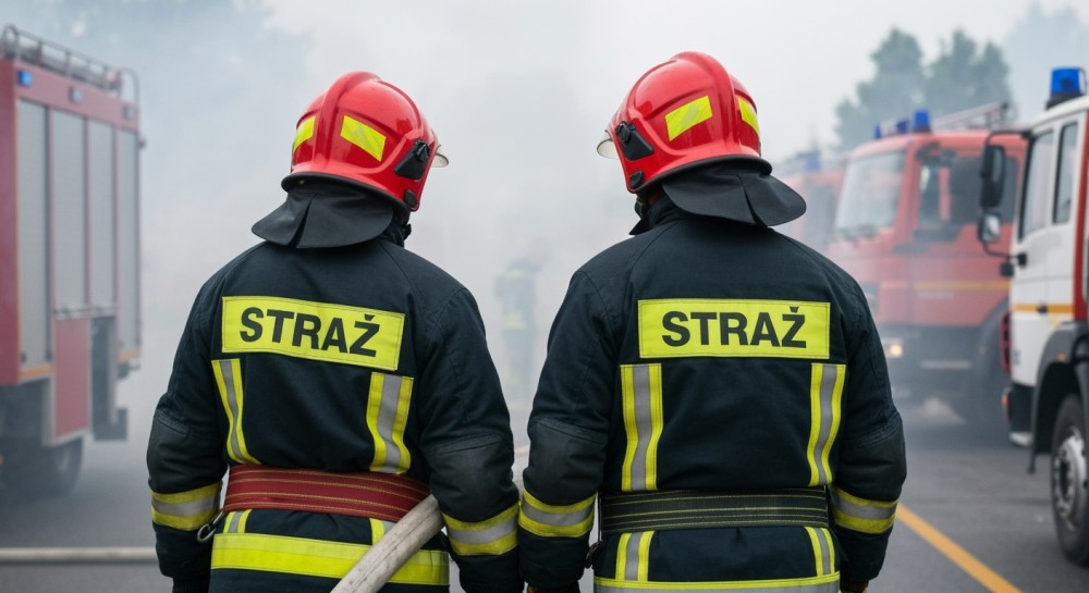 Pożar w Jarogniewie: 8-latek z ciężkimi oparzeniami po zabawie z karnistrami