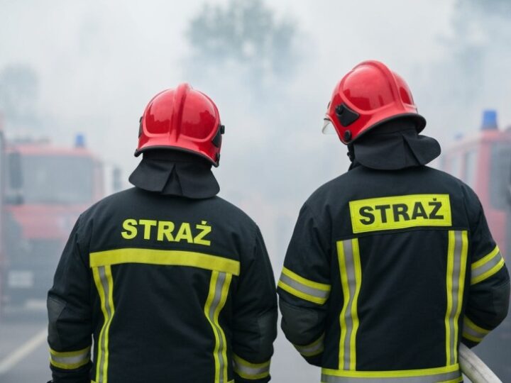 Strażacy w Polmleku: realistyczne ćwiczenia ratunkowe w obliczu pożaru